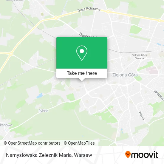 Namyslowska Zeleznik Maria map