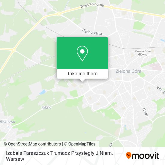 Izabela Taraszczuk Tłumacz Przysiegły J Niem map