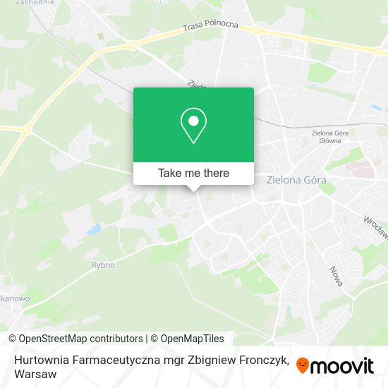 Hurtownia Farmaceutyczna mgr Zbigniew Fronczyk map