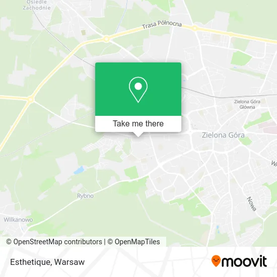 Карта Esthetique