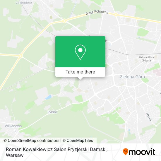 Roman Kowalkiewicz Salon Fryzjerski Damski map