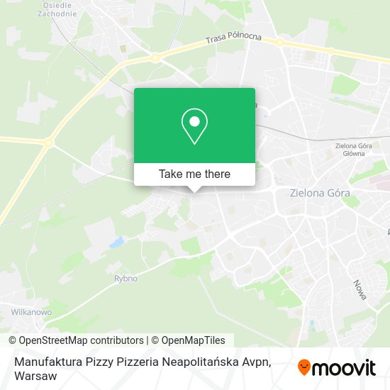 Manufaktura Pizzy Pizzeria Neapolitańska Avpn map