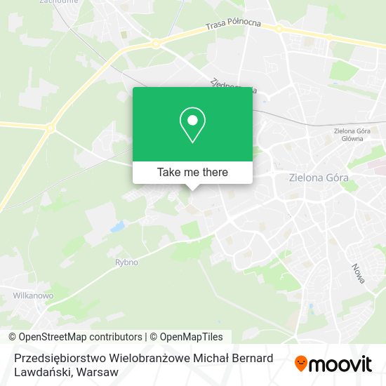 Przedsiębiorstwo Wielobranżowe Michał Bernard Lawdański map