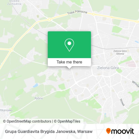 Grupa Guardiavita Brygida Janowska map