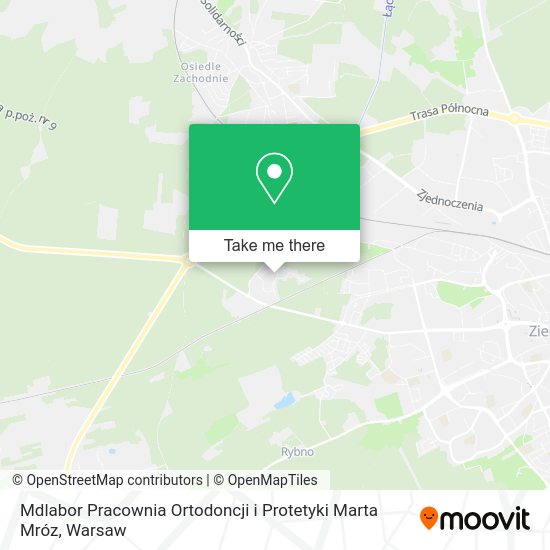 Mdlabor Pracownia Ortodoncji i Protetyki Marta Mróz map