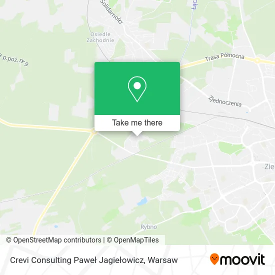 Crevi Consulting Paweł Jagiełowicz map