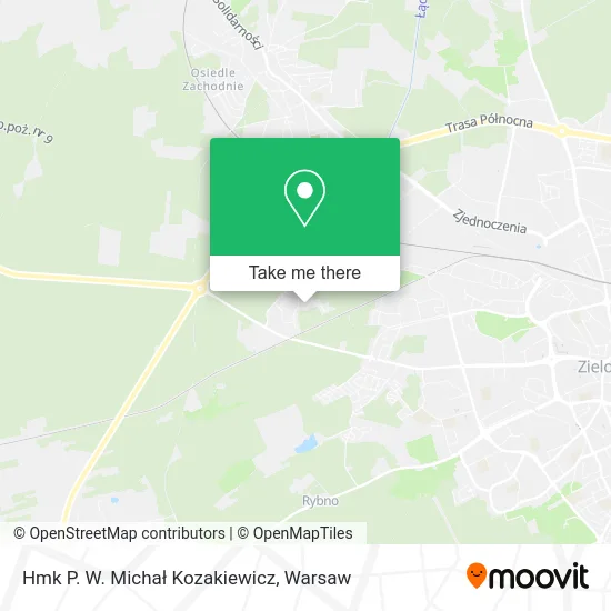 Hmk P. W. Michał Kozakiewicz map