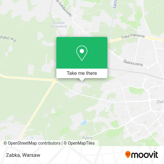 Zabka map