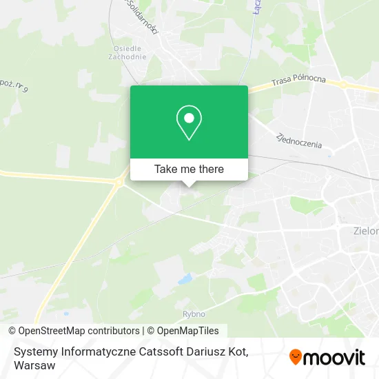 Карта Systemy Informatyczne Catssoft Dariusz Kot