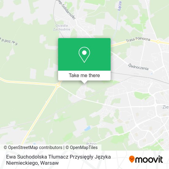 Ewa Suchodolska Tłumacz Przysięgły Języka Niemieckiego map