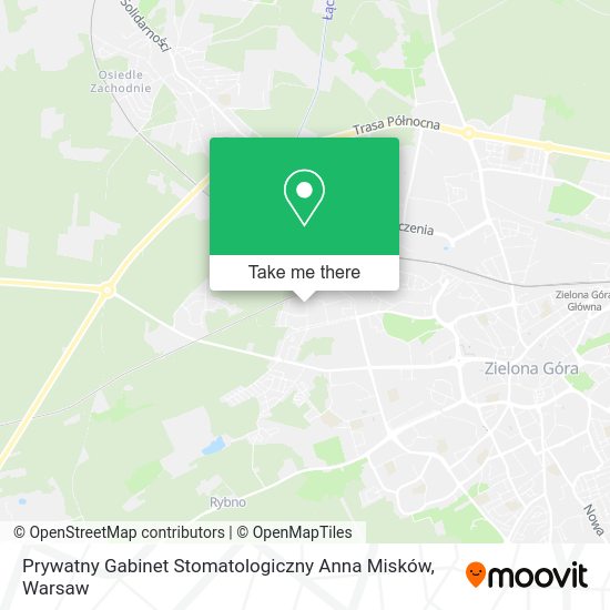 Prywatny Gabinet Stomatologiczny Anna Misków map