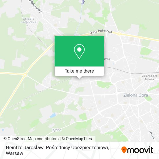 Heintze Jarosław. Pośrednicy Ubezpieczeniowi map