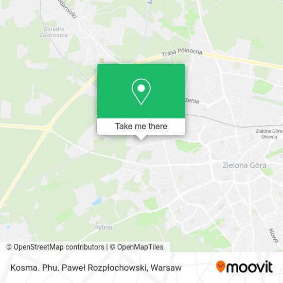 Kosma. Phu. Paweł Rozpłochowski map