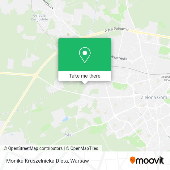 Monika Kruszelnicka Dieta map