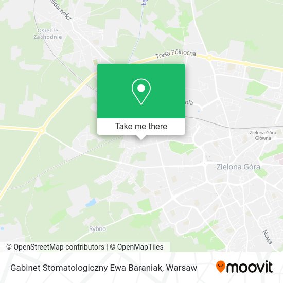 Gabinet Stomatologiczny Ewa Baraniak map