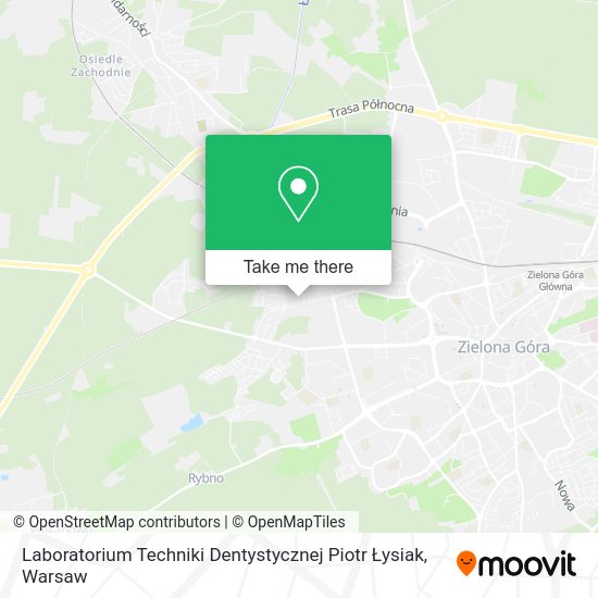 Laboratorium Techniki Dentystycznej Piotr Łysiak map