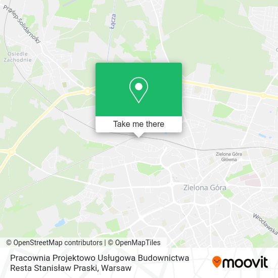 Pracownia Projektowo Usługowa Budownictwa Resta Stanisław Praski map