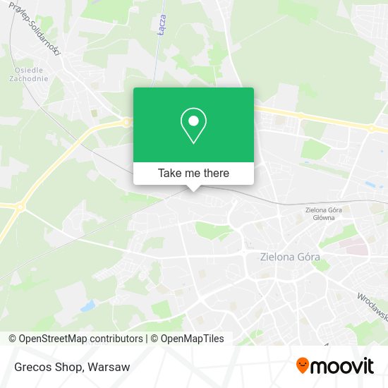 Grecos Shop map