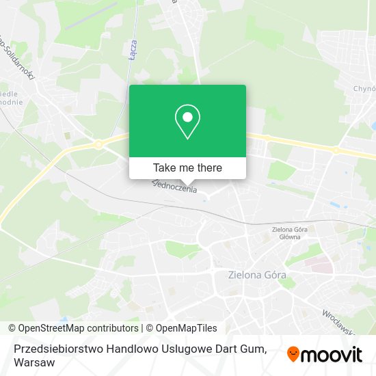 Przedsiebiorstwo Handlowo Uslugowe Dart Gum map