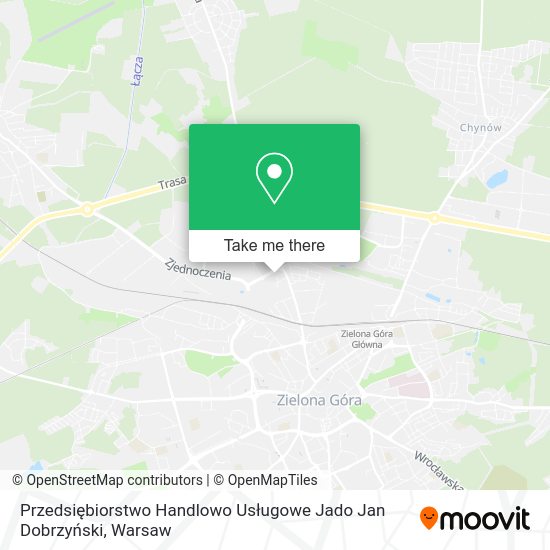 Przedsiębiorstwo Handlowo Usługowe Jado Jan Dobrzyński map