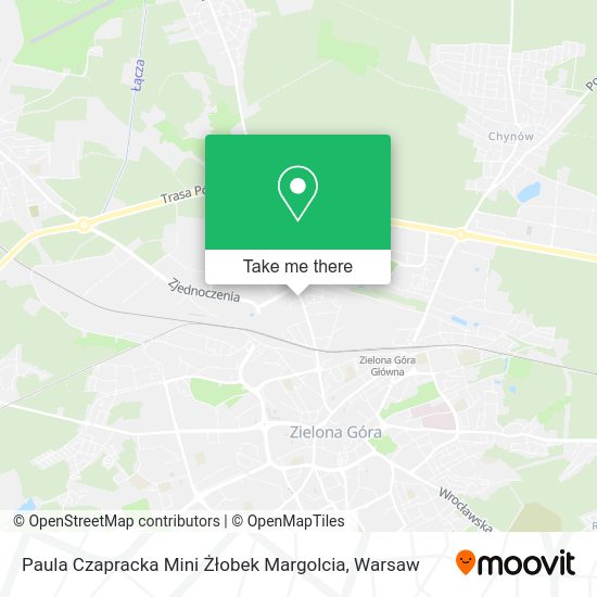 Paula Czapracka Mini Żłobek Margolcia map