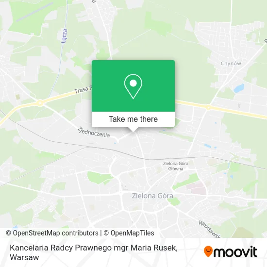 Kancelaria Radcy Prawnego mgr Maria Rusek map