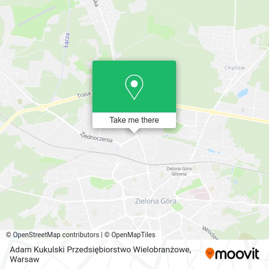 Adam Kukulski Przedsiębiorstwo Wielobranżowe map