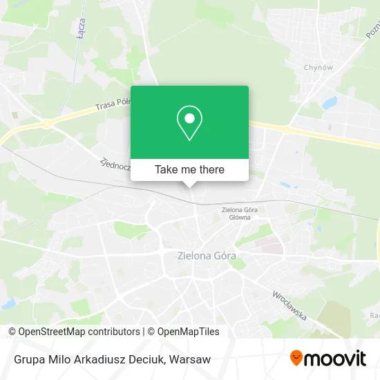 Карта Grupa Milo Arkadiusz Deciuk