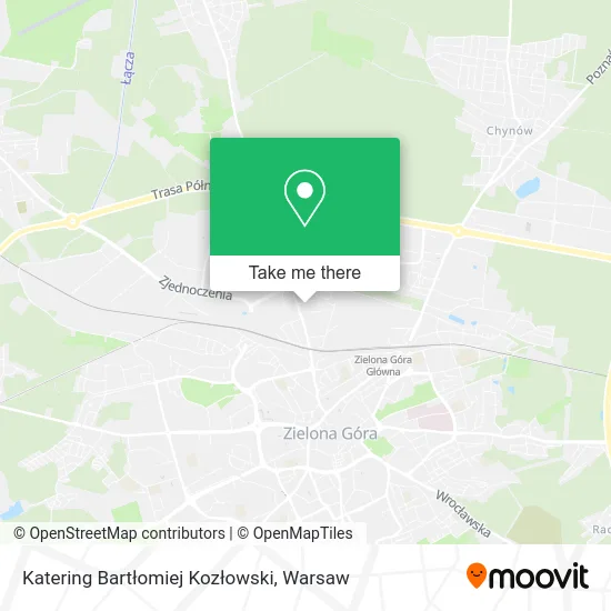 Katering Bartłomiej Kozłowski map