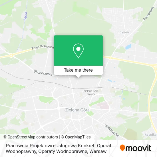 Карта Pracownia Projektowo-Usługowa Konkret. Operat Wodnoprawny, Operaty Wodnoprawne