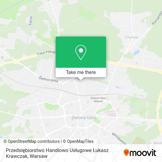 Przedsiębiorstwo Handlowo Usługowe Łukasz Krawczak map