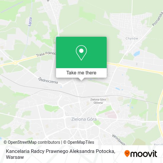 Kancelaria Radcy Prawnego Aleksandra Potocka map