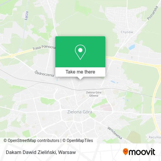 Dakam Dawid Zieliński map
