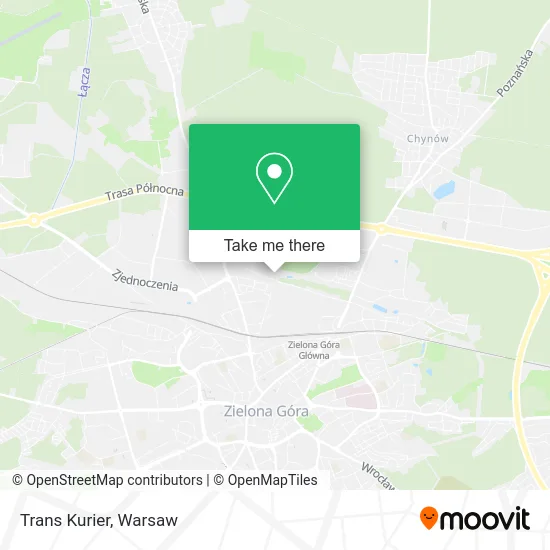 Карта Trans Kurier