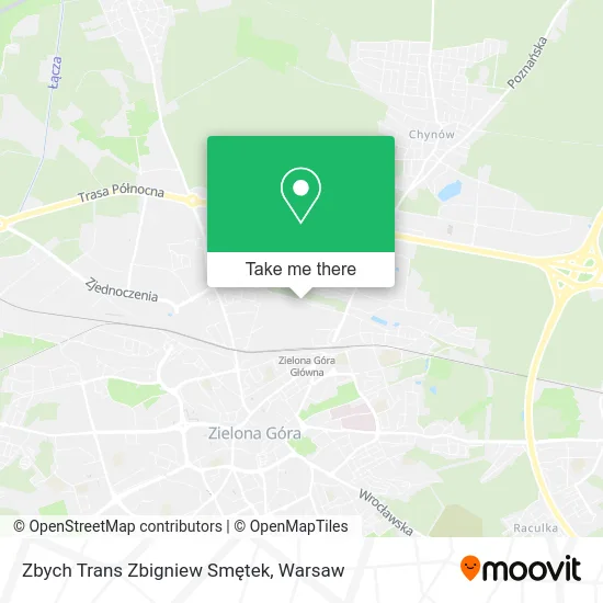 Карта Zbych Trans Zbigniew Smętek