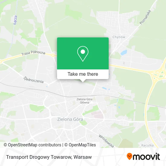Карта Transport Drogowy Towarow