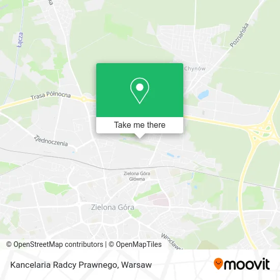 Kancelaria Radcy Prawnego map