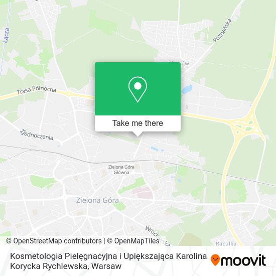 Kosmetologia Pielęgnacyjna i Upiększająca Karolina Korycka Rychlewska map