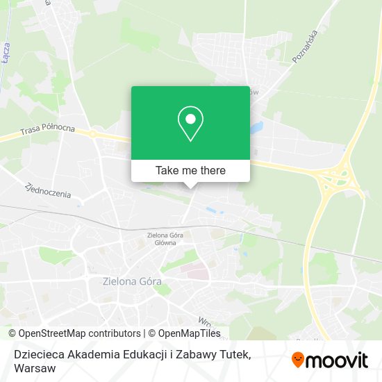 Dziecieca Akademia Edukacji i Zabawy Tutek map