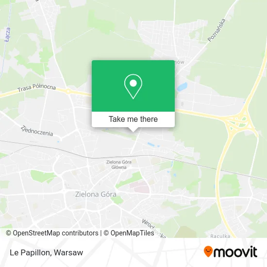 Карта Le Papillon