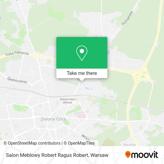 Salon Meblowy Robert Ragus Robert map