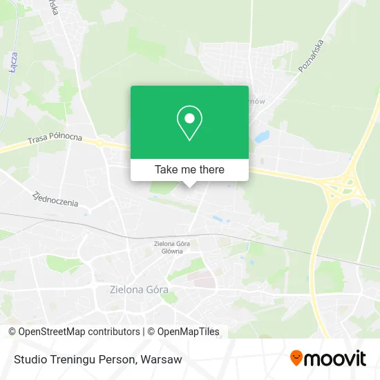 Карта Studio Treningu Person