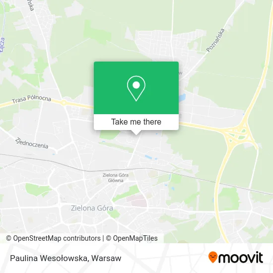 Paulina Wesołowska map