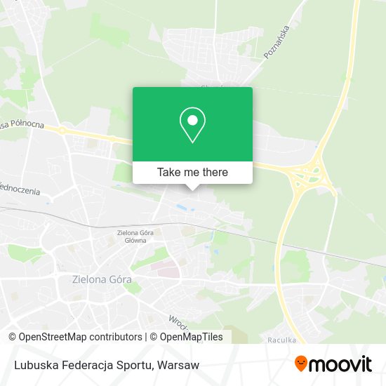 Карта Lubuska Federacja Sportu