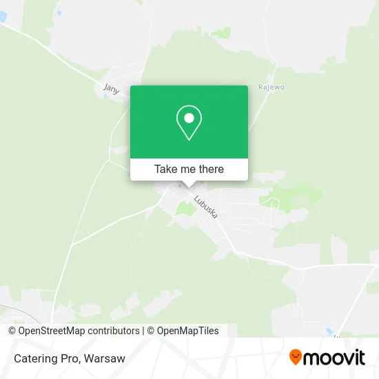 Карта Catering Pro
