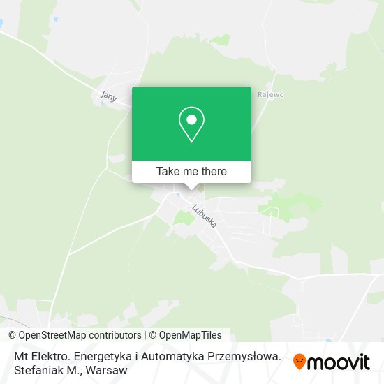 Mt Elektro. Energetyka i Automatyka Przemysłowa. Stefaniak M. map