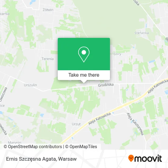 Ernis Szczęsna Agata map