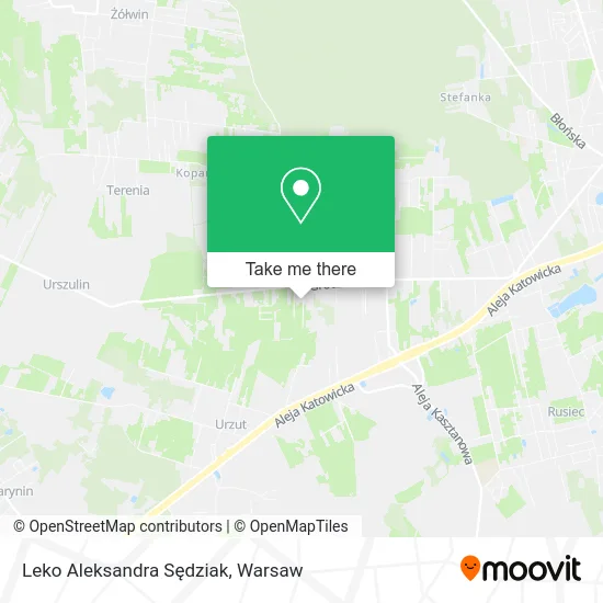 Leko Aleksandra Sędziak map