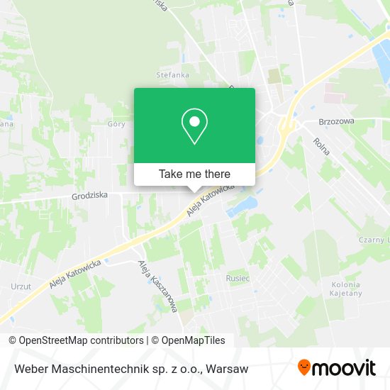 Weber Maschinentechnik sp. z o.o. map