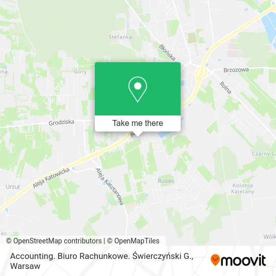 Карта Accounting. Biuro Rachunkowe. Świerczyński G.